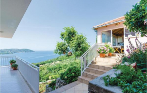 Amazing Apartment In Orasac With House Sea View